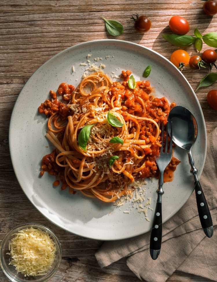 Fettuccine Bolognese