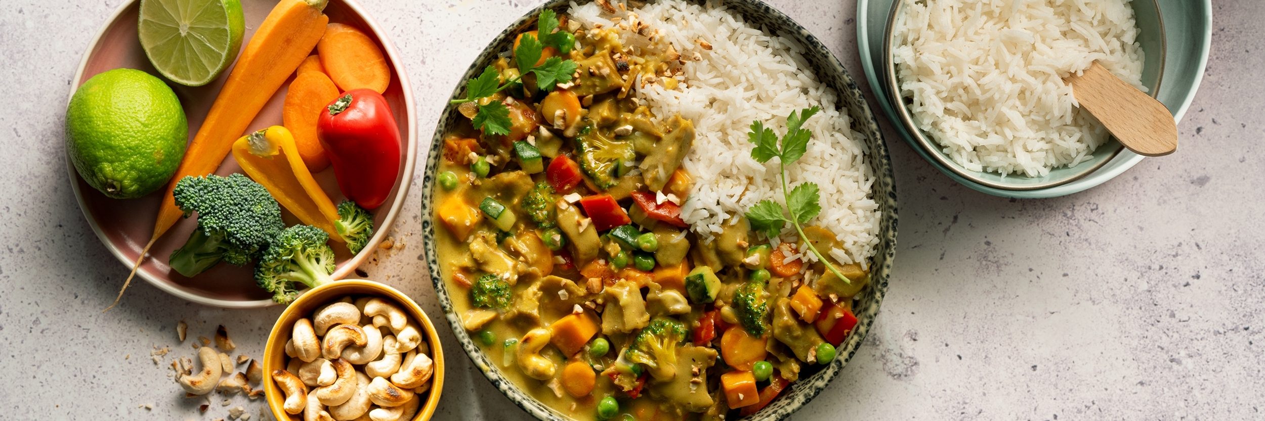 Mildes Gemüse-Curry